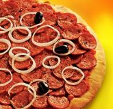 PIZZA CALABRESA MEDIA